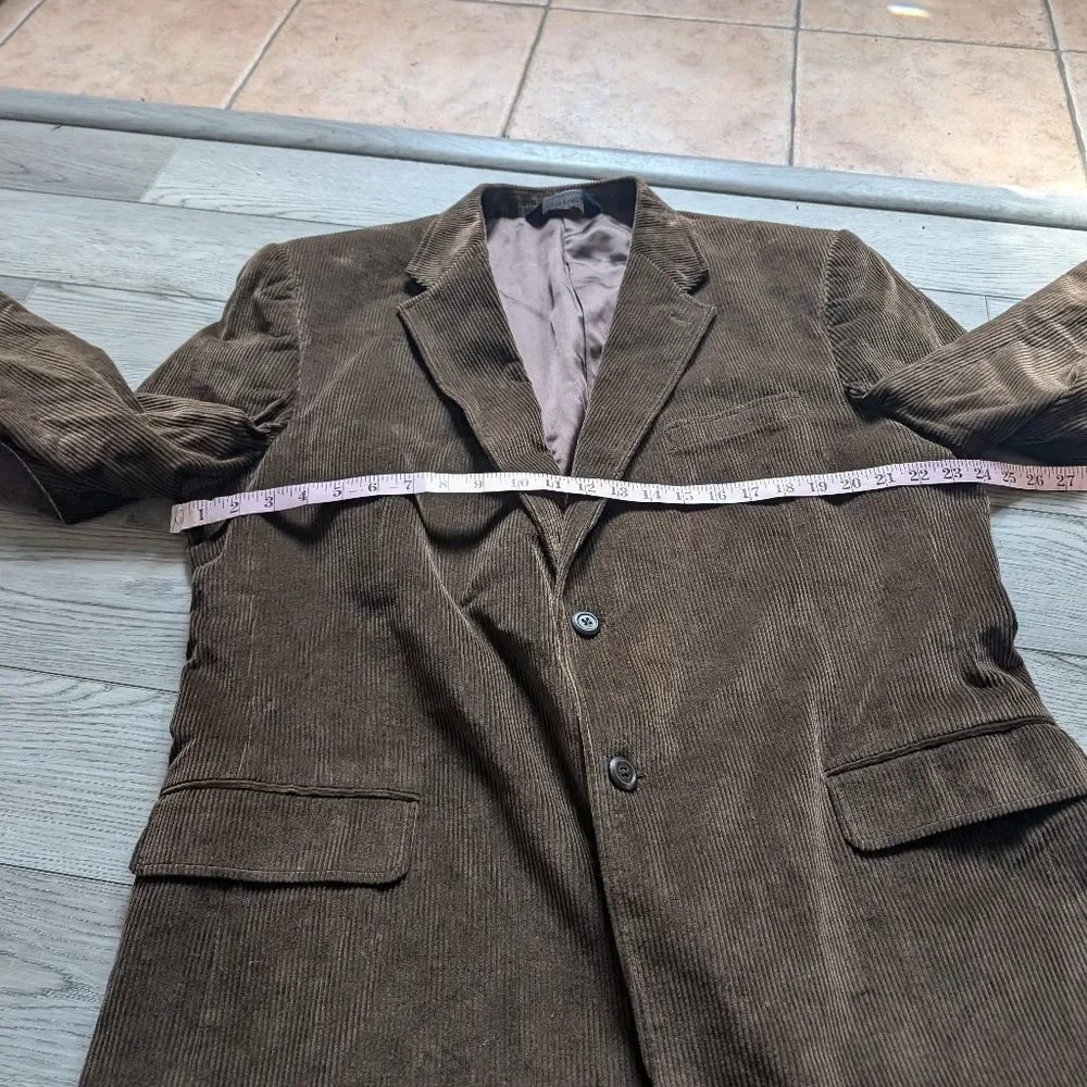 Stafford brown corduroy